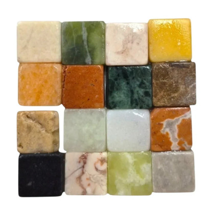 Marmor 10 mm, Multicolour Mix, 100 g
