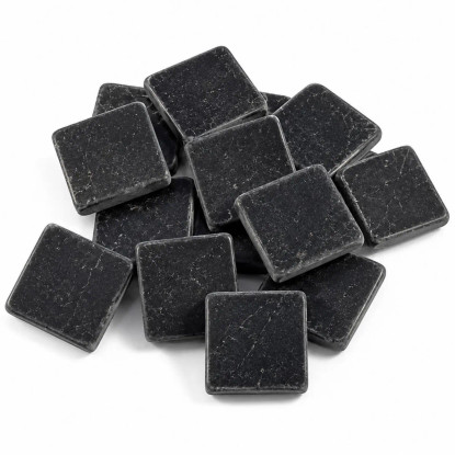Marmori 10 mm, Nero Marquina, 1 kg