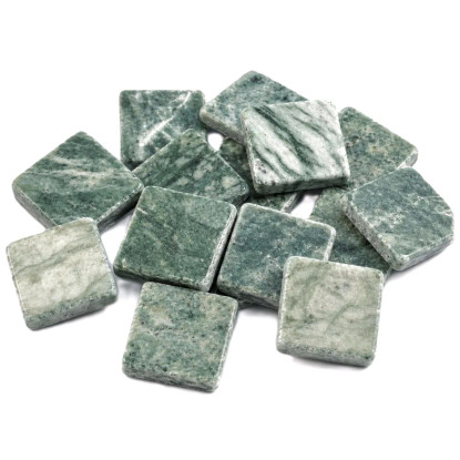 Marmor 10 mm, Verde Jade, 1 kg