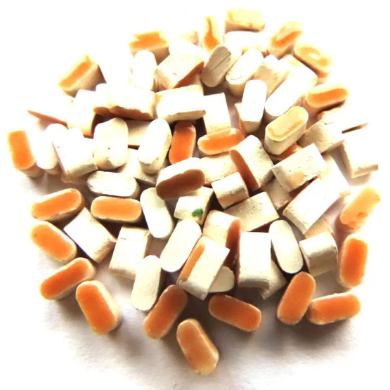 Micro Mosaic – Burnt Orange, Ovals, 5g