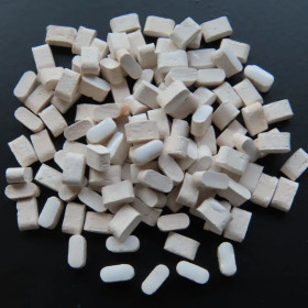Mikromosaiikki – Glazed White, Ovaalit, 5 g