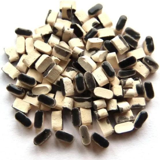 Micro Mosaic – Jet Black, Ovals, 5g