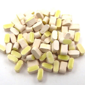 Mikromosaiikki – Lemon Yellow, Ovaalit, 5 g