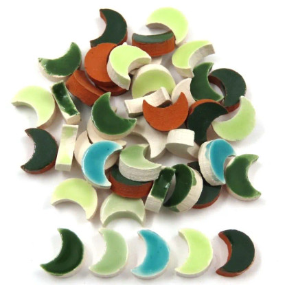 Micro Moon 8 mm, Green Mix, 5 g