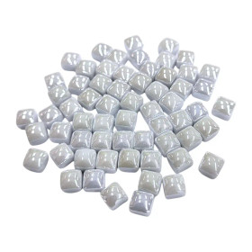 Mikrokuber, Iriserande Alabaster 10 g