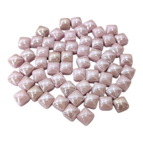 Mikrokuber, Iriserande Pink 10 g