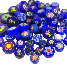 Millefiori, Blue Mix, 25 g