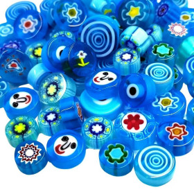 Millefiori, Turquoise Mix, 25 g