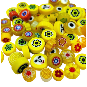 Millefiori, Yellow Mix, 25 g