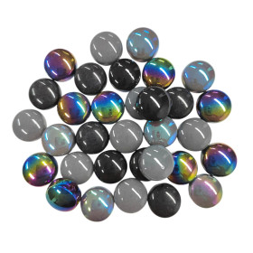 Mini Gems 12 mm, Black Magic, 50 g