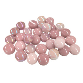 Mini Gems 12 mm, Pretty in Pink, 50 g