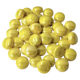 Minipärlor, Pärlemor, Bright Yellow, 200g