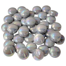 Minipärlor, Pärlemor, Silver Mist, 200g