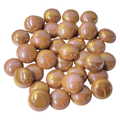 Minipärlor, Pärlemor, Toffee, 50g