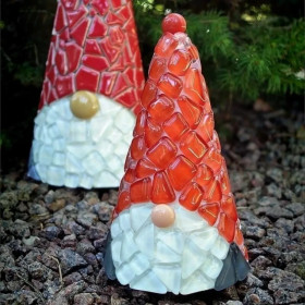Small Christmas Gnome, 14 cm, DIY