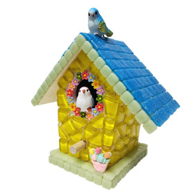 Fågelholk, Litet gult, DIY