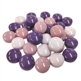 Mini Gems 12 mm, Violet Mix, 50 g