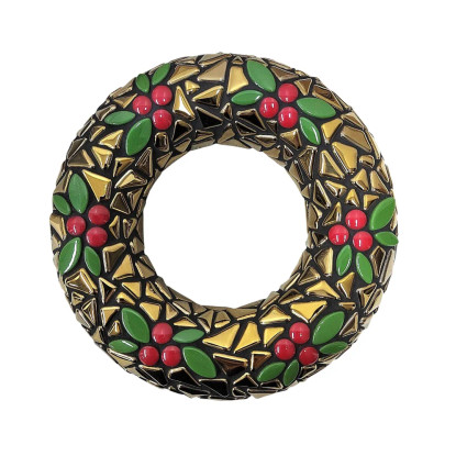 Mosaiikkijoulukranssi, DIY