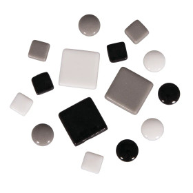 Fancy Glas Black/White Mix 500 g