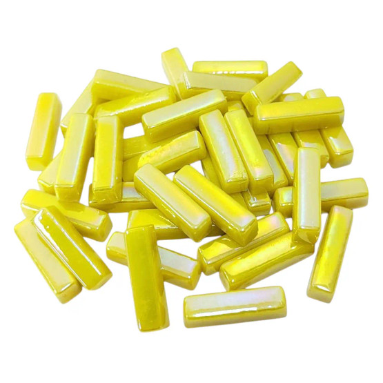 Lasitikut, Iridisoitu Yellow 50 g