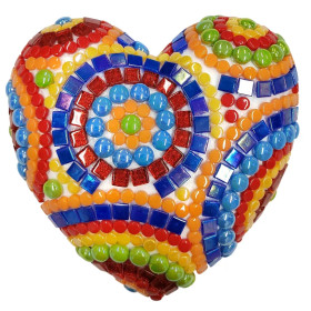 Mosaiikkisydän, Carneval, DIY