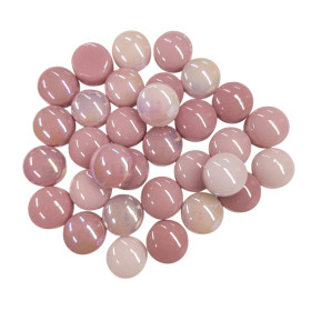 Mini Gems 12 mm, Pretty in Pink, 50 g