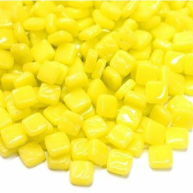 Ottoman 8 mm Glass Mosaic, Acid Yellow, 50 g