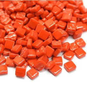 Ottoman 8 mm Glass Mosaic, Bright Red, 50 g