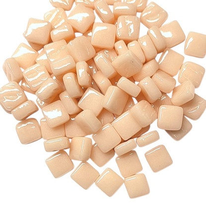 Ottoman glasmosaik 8 mm, Deep Blush, 200 g