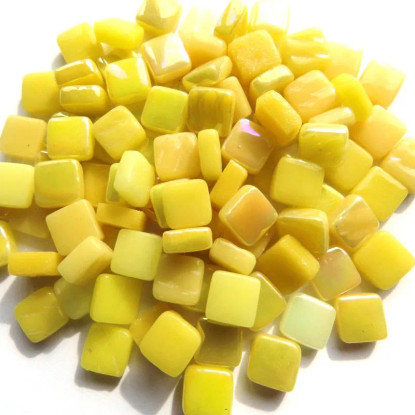 Ottoman 8 mm lasimosaiikkimix, Ripe Lemons, 200 g