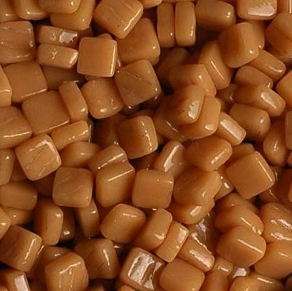 Ottoman glasmosaik 8 mm, Toffee, 50 g