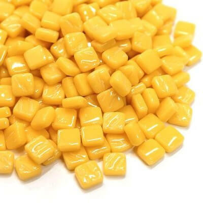 Ottoman glasmosaik 8 mm, Warm Yellow, 200 g