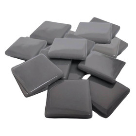 Pâte de Verre -lasimosaiikkipalat 25 mm, Deep Grey, 100 g