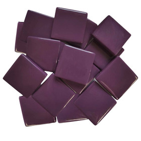 Pâte de Verre glasmosaikbitar 25 mm, Grape, 500 g