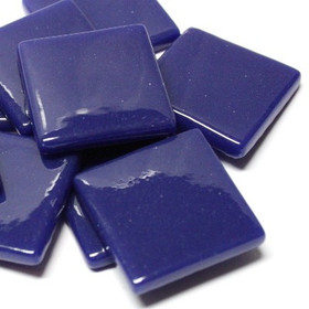Pâte de Verre glasmosaikbitar 25 mm, Royal Blue, 100 g