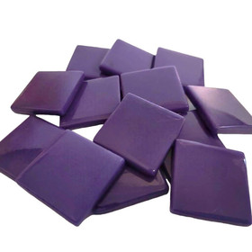 Pâte de Verre glasmosaikbitar 25 mm, Royal Purple, 100 g