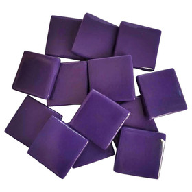 Pâte de Verre glasmosaikbitar 25 mm, Royal Purple, 500 g