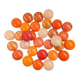 Mini Gems 12 mm, Rock Orange, 50 g