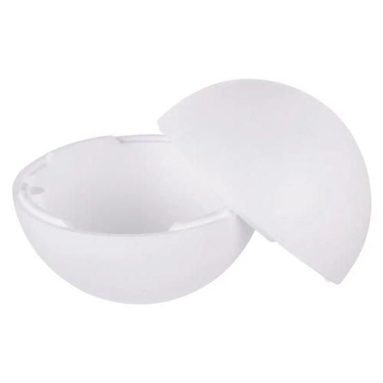 Styrofoam-ball, 2 parts, 25 cm