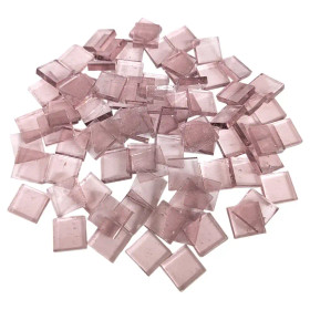 Tiffany glasmosaik, Lilac, genomskinlig, 100 g