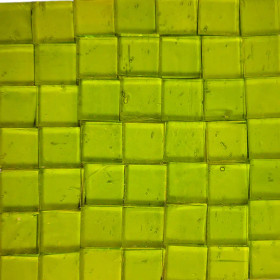 Tiffany glasmosaik, Lime, genomskinlig, 100 g