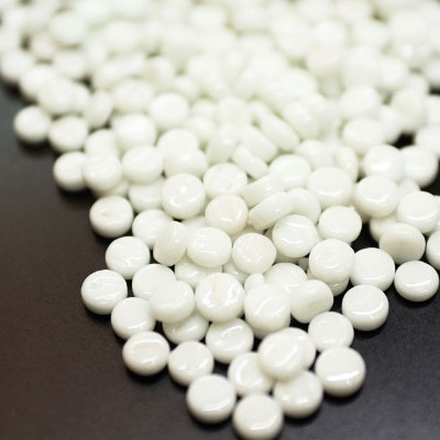 Lilliput-pärlor 8 mm, White, 50 g
