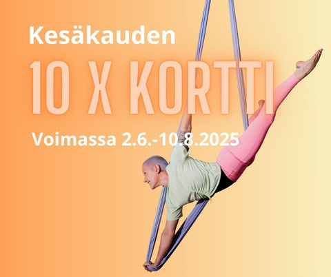Kesäkauden 10 kerran kortti