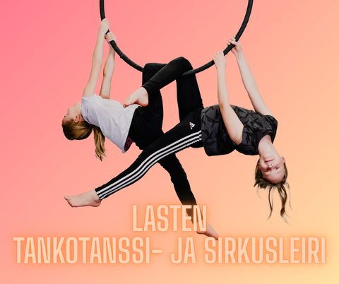 Lasten sirkus- ja tankotanssileiri 7-12 v. OLARI 1.-4.6.2026