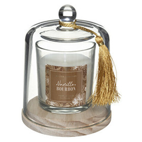 Vanille Bourbon kynttilä kannella 130g