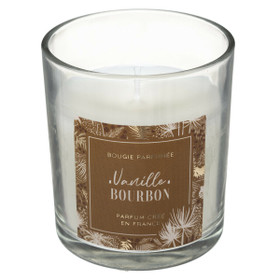 Vanille Bourbon kynttilä kannella 130g
