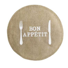 Bon apetit- juutti pöytätabletti 38cm