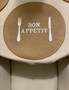 Bon apetit- juutti pöytätabletti 38cm