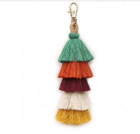 PomPom avaimenperä tupsuilla