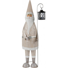 Joulupukki lyhdyllä 59cm